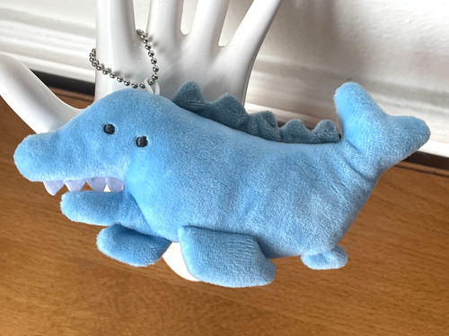 Porte clé clef peluche - porte,