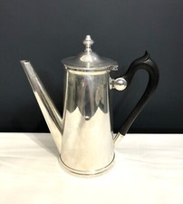 Belle cafetière SFAM métal argenté 25 cm Service Café Table no Christofle Ercuis