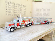 Revell Maquette Montée 1/25 - Peterbilt 359 Remorque Auto Transport Trailer
