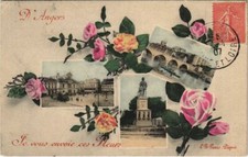 CPA ANGERS Scenes - Fleurs (1164490)