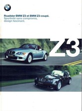 Catalogue Brochure BMW Z3 Roadster / Coupé 2/2000 Français
