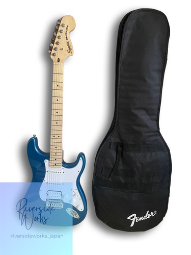 Guitare bleue fender - guitare,