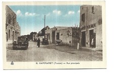 TUNISIE  HAMMAMET  RUE