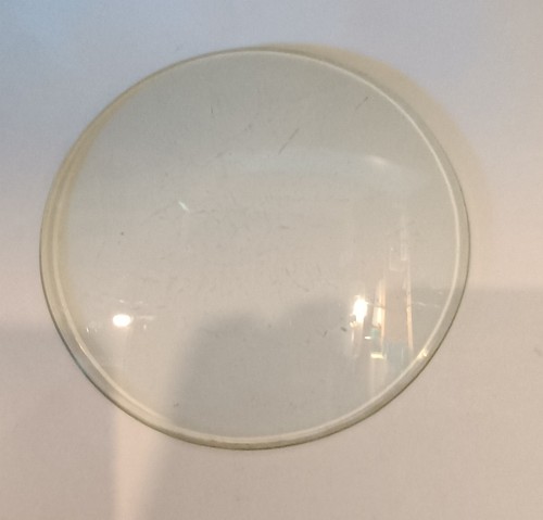 Ancien verre minéral bombé - ancien,
