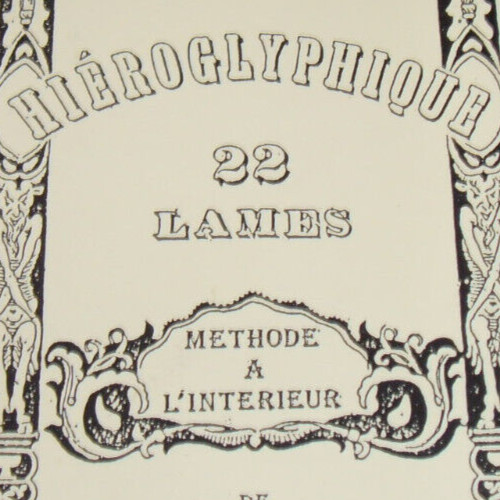 Ancien livret instructions - ancien,