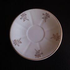 3 soucoupes faïence opaque