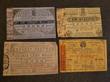 Anciens Billets De Loterie