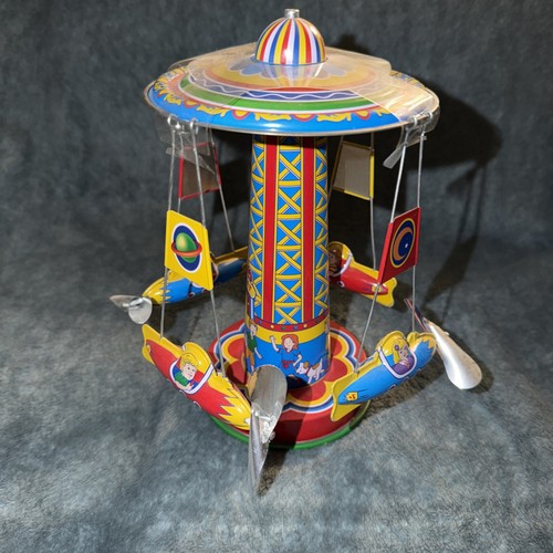 Rocket ride carousel schylling - rocket,