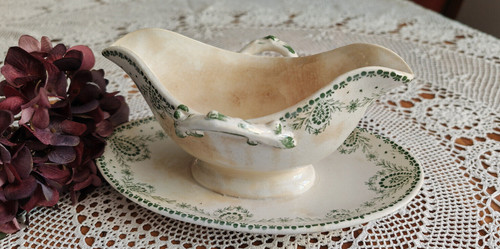 Saucière ancienne creil - saucière, et