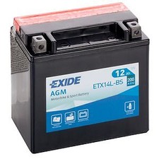 BATTERIE MOTO ETX14L-BS EXIDE