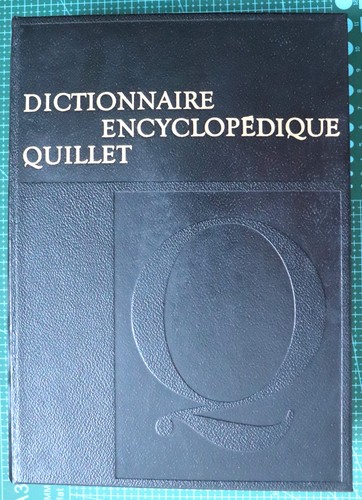 Dictionnaire encyclopédique - dictionnaire,