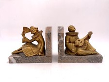 Paire de serre-livres Art