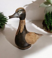 Vintage Carafe en Cuir Canard