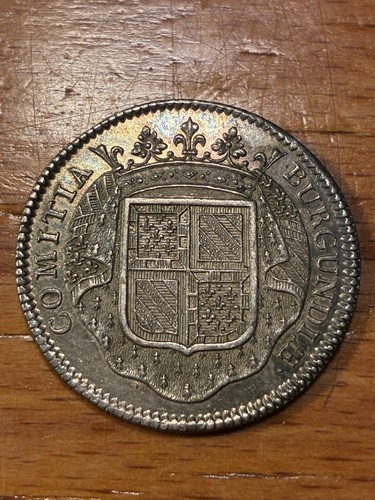 Jeton argent etats bourgogne - argent,