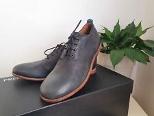 Gorgeous MOMA Dark Blue Leather Women's Shoes 37 Made In Italy New RRP 300€