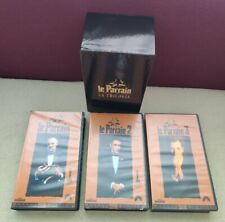 Coffret VHS Le Parrain La Trilogie - 3 Cassettes Video - The Godfather 1 2 3