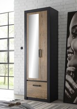 Armoire De Rangement Bruges 65Cm Fresco Châtaignier Aspect Cadre