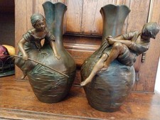 Ancienne Paire De Vases