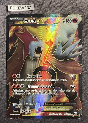 Carte pokémon entei - carte,