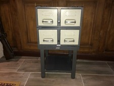 petit Meuble Métier Industriel Usine Strafor dans son etat d origine