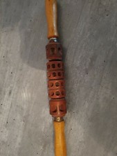 ANCIEN  rouleau  bois et caoutchouc vintage  TB