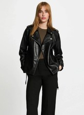 Veste style perfecto noire