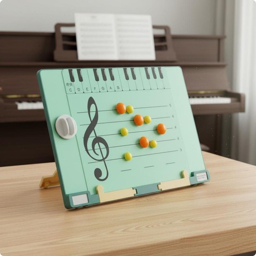 Tableau musical magnétique - tableau,