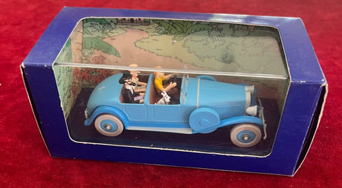 Voiture tintin la lincoln - tintin,
