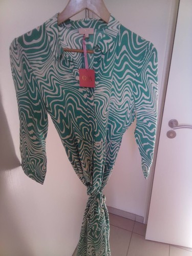 Robe maxi fluide imprimé