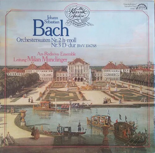 Bach suites orchestre - suites, d’orchestre
