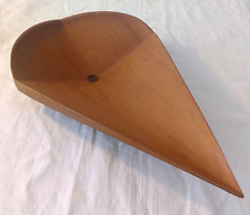 RARE CORBEILLE A FRUIT EN BOIS DESIGN