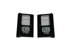 Lego® train 12V chemin de fer voie ferrée 7730 portes NOIR GAUCHE DROITE SET 