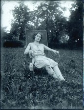 PLAQUE PHOTO VERRE 12 X 9 CM