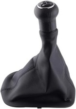 5 Vitesse Pommeau Levier de Soufflet PU Cuir Pour VW Volkswagen Passat B5