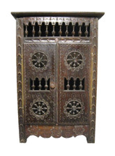 Armoire Bretonne, Meuble Breton De Poupée 1900.