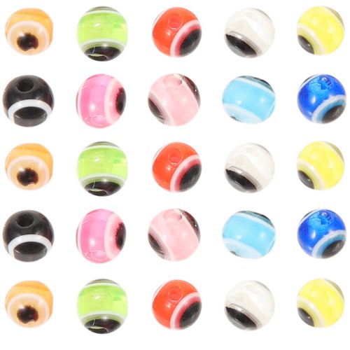 100 pcs perle pêche œil - de,