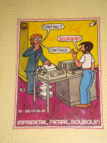 Ancienne affiche publicitaire - affiche,