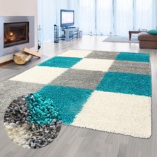 Tapis shaggy moelleux à poils