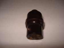 douille Voleuse B22 en Bakélite, Passe fil neuve