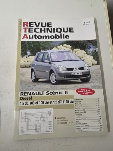 Revue technique automobile - revue,