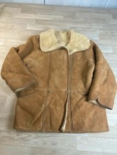 Manteau vintage en peau
