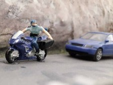 Motard de la gendarmerie