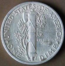 USA ONE DIME 1942 ARGENT