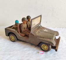 1950s Vintage Armée Jeep Boite Batterie Fonctionne Jouet Collection TOY561
