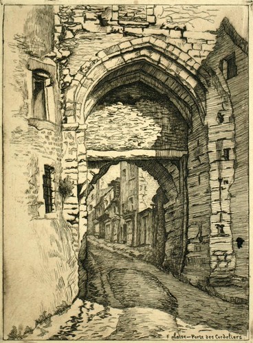 Gate cordeliers cliff - gate,
