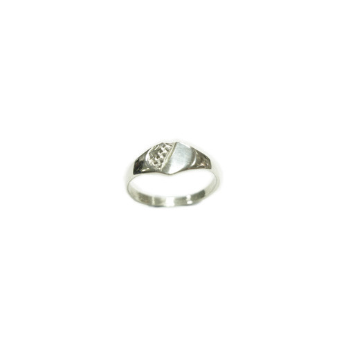 Bague chevalière argent - chevalière,