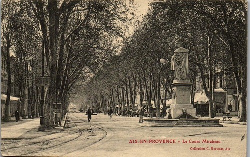 Aix provence carte - aix, en