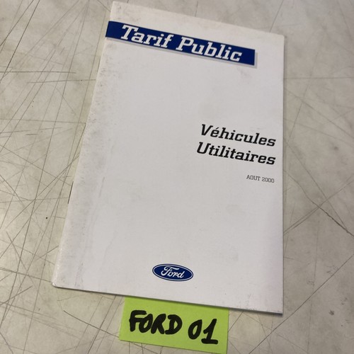 Ford véhicules utilitaires