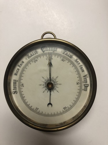 Barometer brass vintage