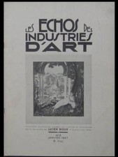 LES ECHOS DES INDUSTRIES D'ART